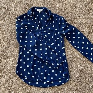 Express Portofino Shirt, Navy, XXS